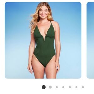 NWT Ribbed One Piece